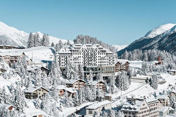 شقة Sankt Moritz Chesa Ruinatsch 50 المظهر الخارجي الصورة